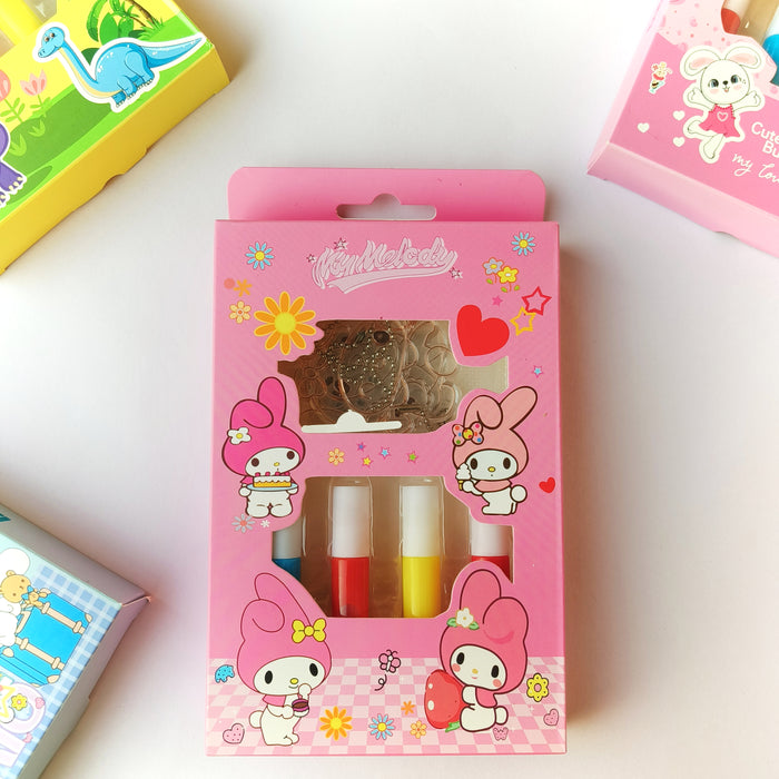 DIY Glue Painting Kit β Cute Cartoon Themes π¨β¨