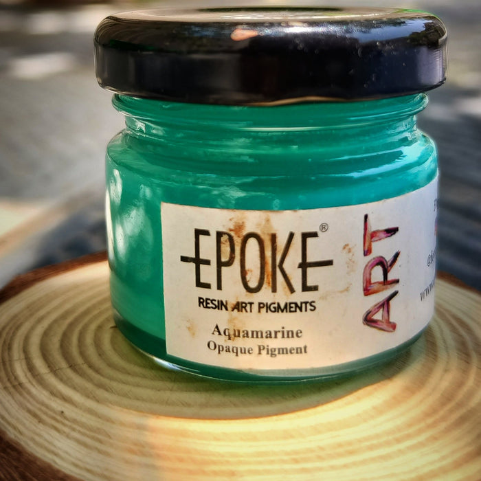 Aquamarine Opaque Mini Resin Pigment Paste – 25g
