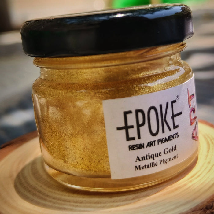 Antique Gold Opaque Mini Resin Pigment Paste – 25g