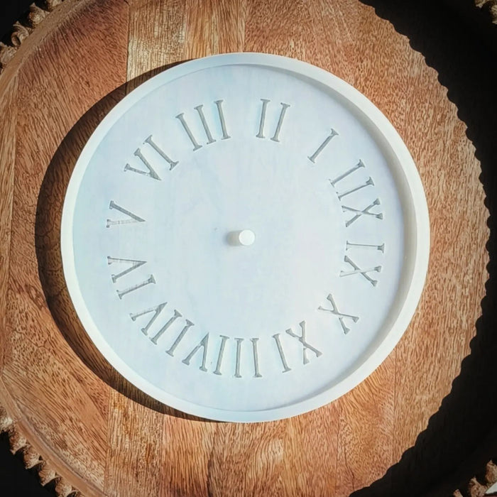Clock Silicon Mould 8 INCH