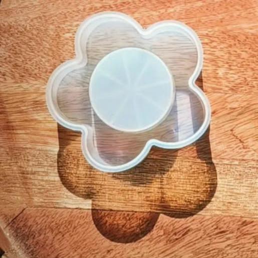 Candle Holder Flower Shape Mould