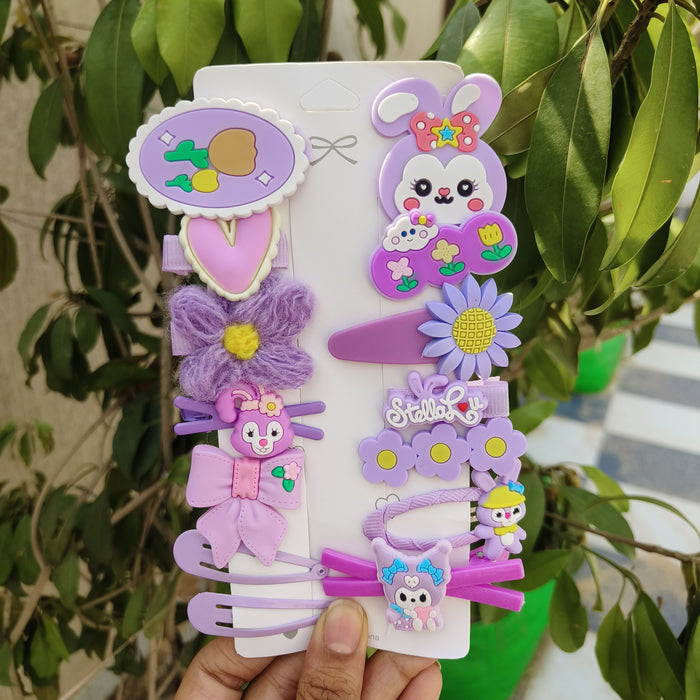 Stella Purple Hair Pins💜 (Set of 14)