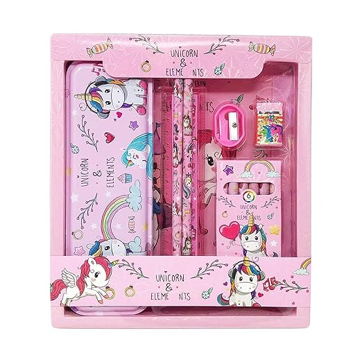 Stationery Kit Set for Kids | 7-in-1