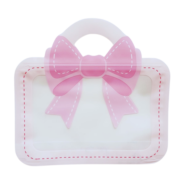 Bow Ziplock Pouch 🎀 - (Pack of 3)