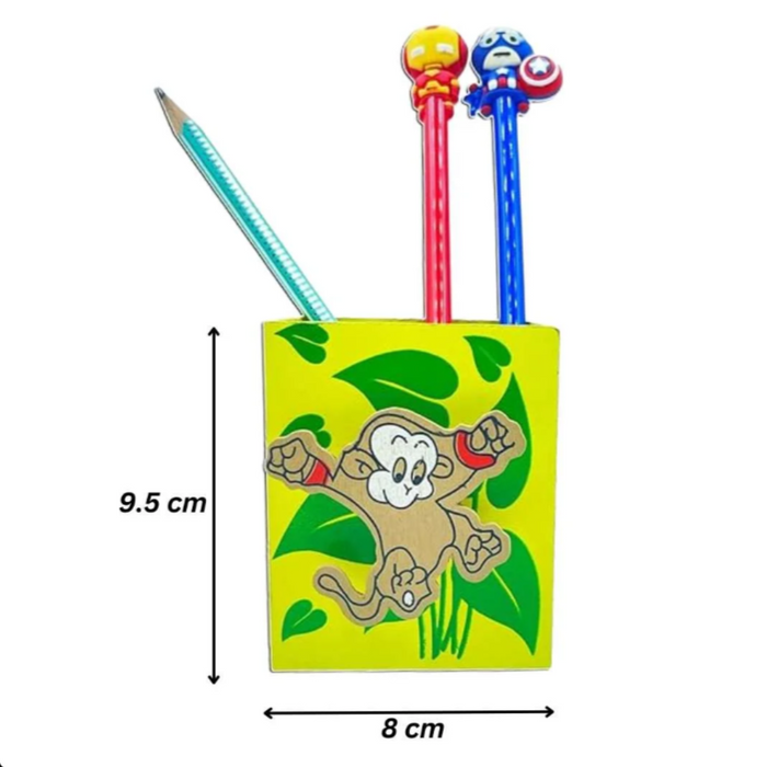 🌴 Jungle Theme Pen Stand | Stationery Organizer 🌴