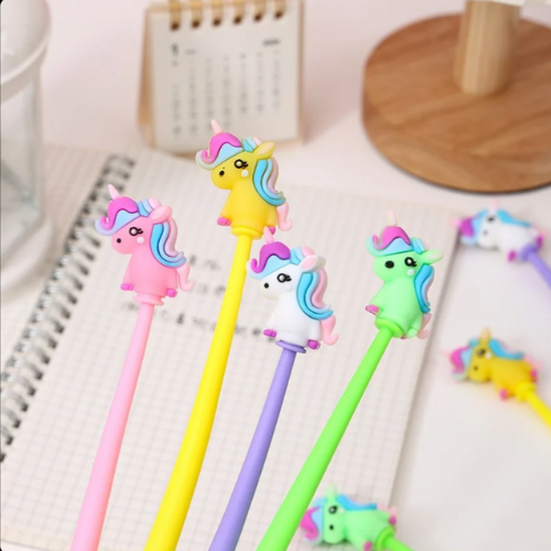 🦄Unicorn Theme Gel Pen for Kids – 0.38mm - Pack of 2