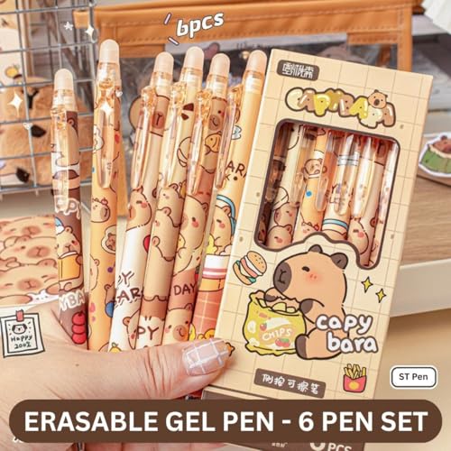 Capybara Gel Pens detail