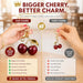 Cherry Keychain on bag