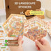 3D Sticker Sheets scrapbook