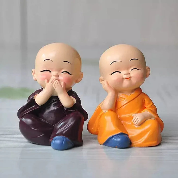 Budhdha Monk Statue (set of 4)