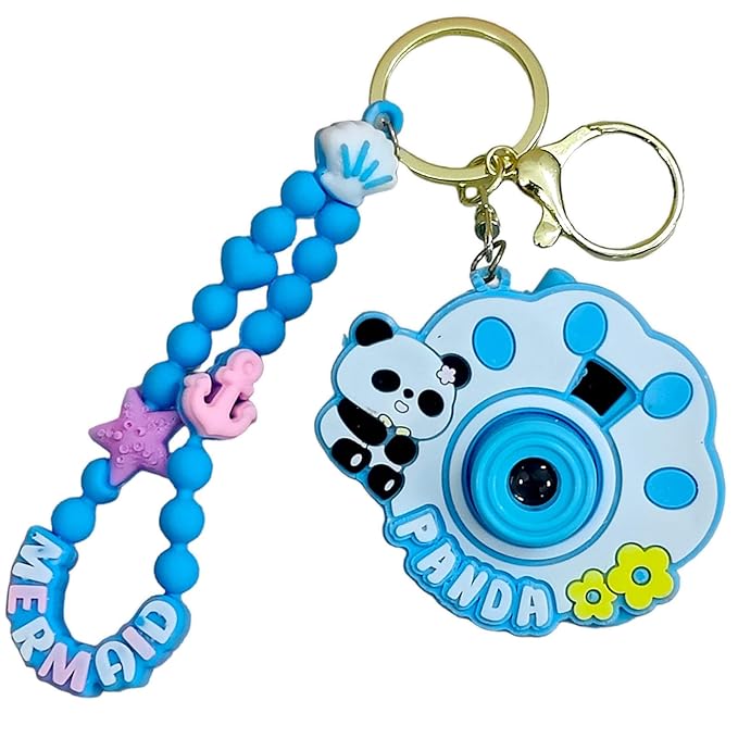 Camera Shape Projective Keychain – 1 PC 📸✨