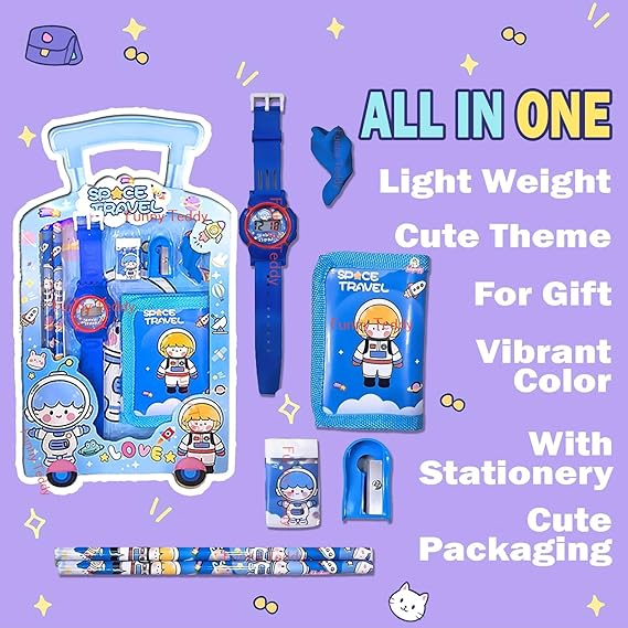 Super Cute Multi Themed Stationery Gift Set