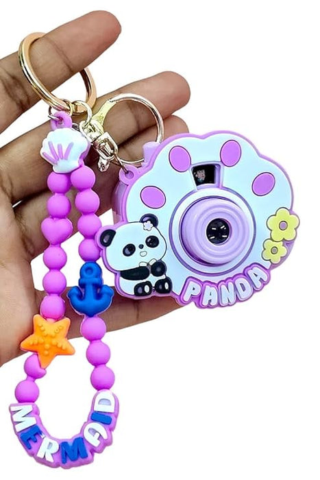 Camera Shape Projective Keychain – 1 PC 📸✨