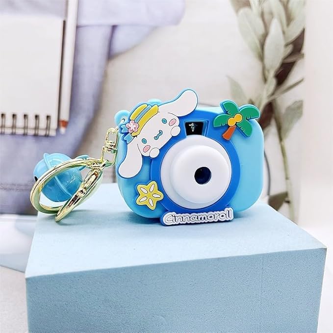 Camera Shape Projective Keychain – 1 PC 📸✨