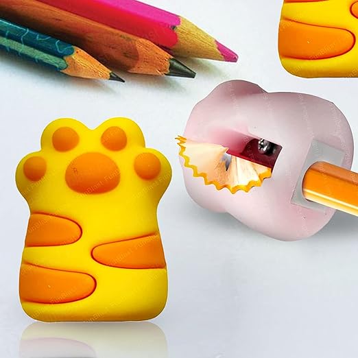 Kawaii Cat Paw Pencil Sharpener 🐾✏️