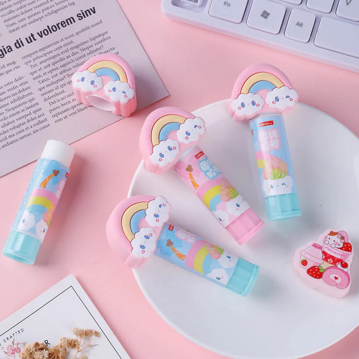Cute Glue Stick – Whimsical Crafting Essential 🎨🌈