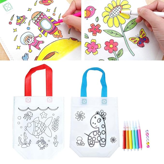 DIY Graffiti Return Gifts for Kids Party – Pack of 2 🎉🖌️