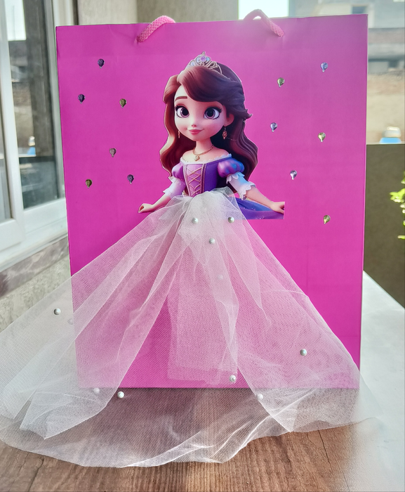 🎀 3D Princess-Themed Return Gift Bag 🛍️