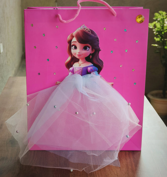 🎀 3D Princess-Themed Return Gift Bag 🛍️