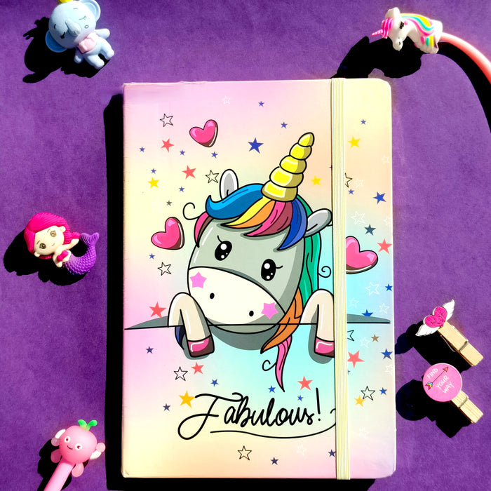 A5 Unicorn Notebook unicorn 🦄🌈