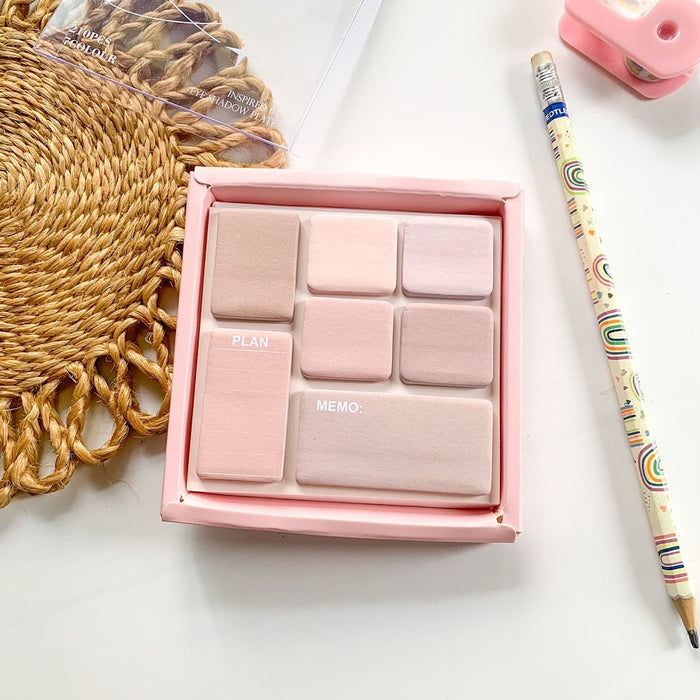 Kawaii Makeup Pallet Sticky Notes