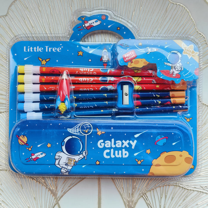 Galaxy Explorer Metal Pencil Box Set🌟🚀