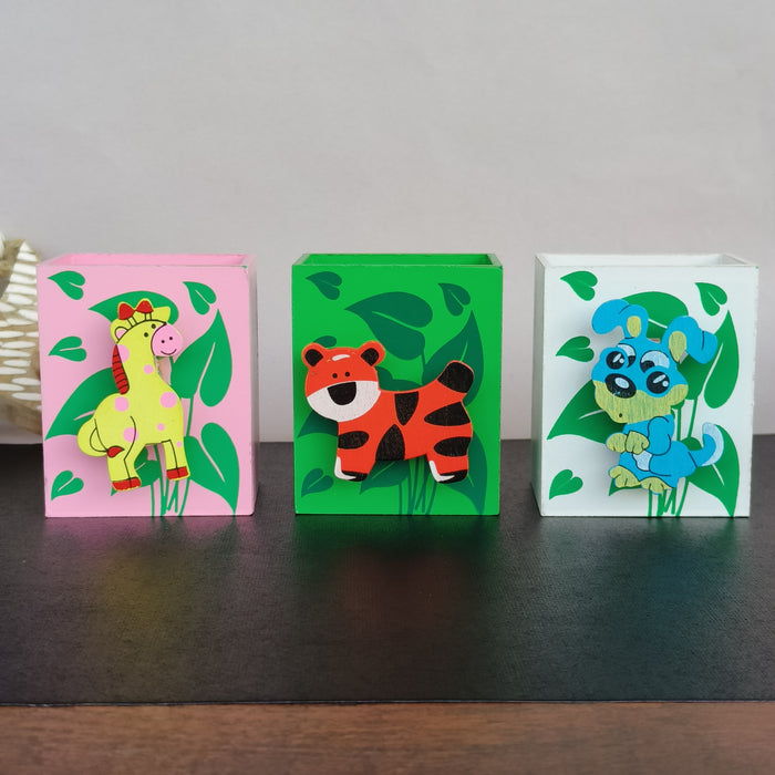 🌴 Jungle Theme Pen Stand | Stationery Organizer 🌴