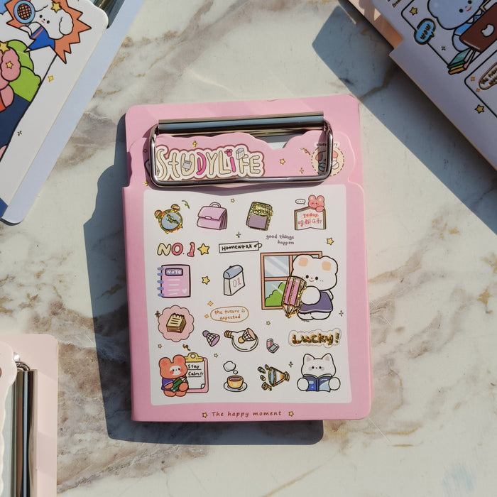 Teddy Mini Memo Diary Pad