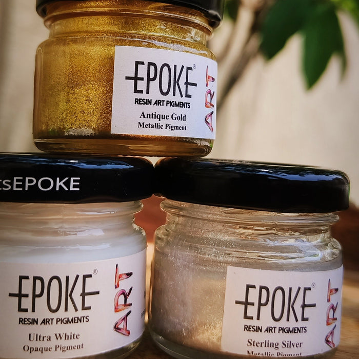 Antique Gold Opaque Mini Resin Pigment Paste – 25g