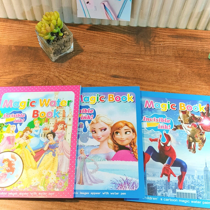 Magic Water Coloring Book