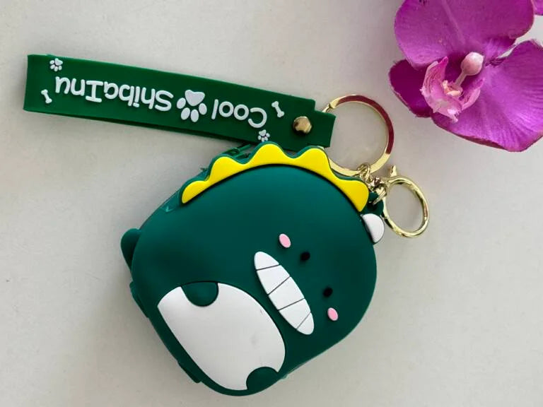 Cartoon Silicone Coin Pouch – Cute Keychain Bag for Daily Use ✨💖