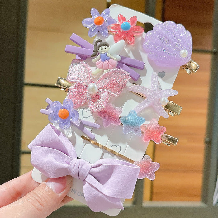 Sea Vibe Hair Pin set 🌸🐚🦋🧜‍♀️