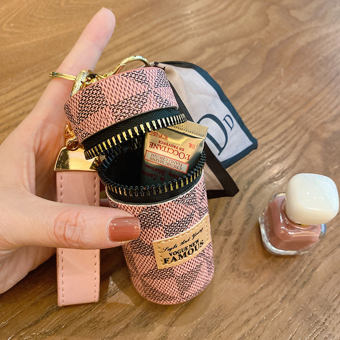 Cute Coin Purse Keychain - Earphone & Lipstick Holder 👜💖