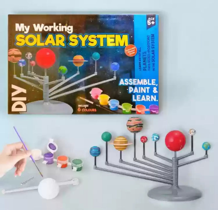 DIY Solar System Kit for Kids – Build, Paint & Discover Space!