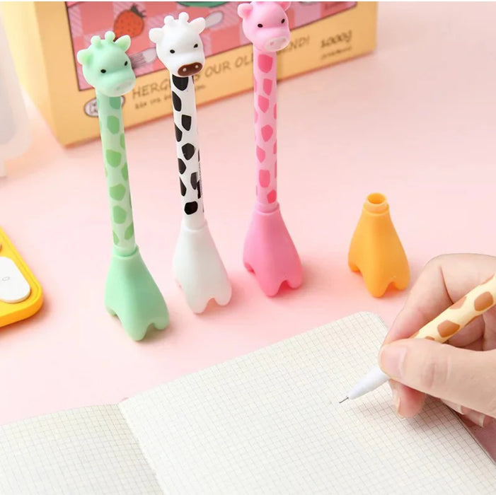 Kawaii Giraffe Standing Pen🦒(Set of 3)