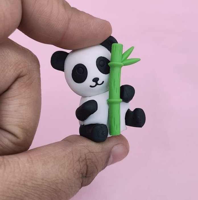 Panda Eraser Pencil Topper - Pack of 4 🐼