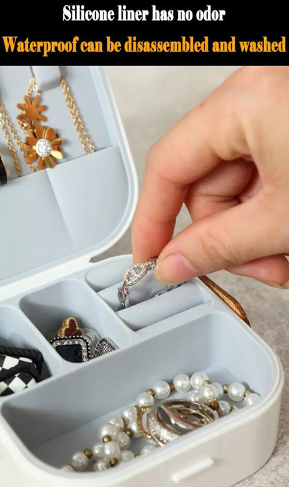 💎 Elegant Mini Portable Jewelry Box ✨