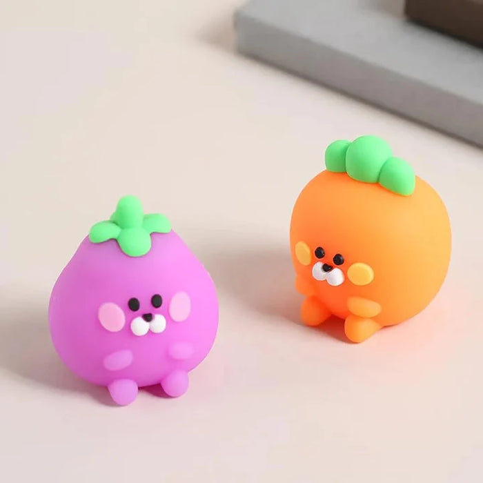 Carrot Shape Silicone Pencil Sharpener for Kids ✏️🥕