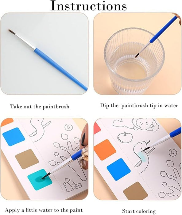 Paint with Water Coloring Books for Kids 🎨✨