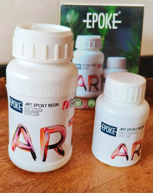EPOKE Art Epoxy Resin & Hardner 2:1 Starter Kit (300gms)