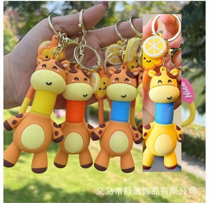 Cute Foldable Neck Keychain