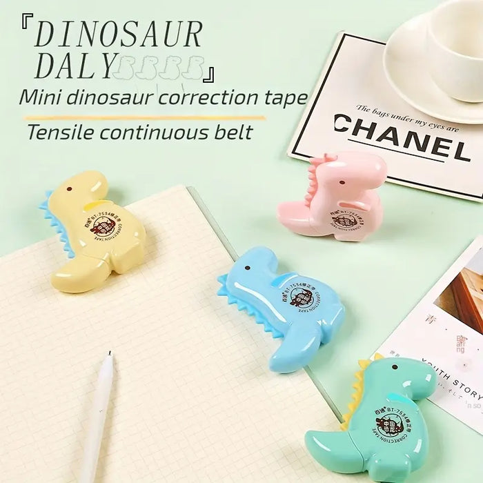 Cute Cartoon Dinosaur Shape PET Correction Tape 🦖