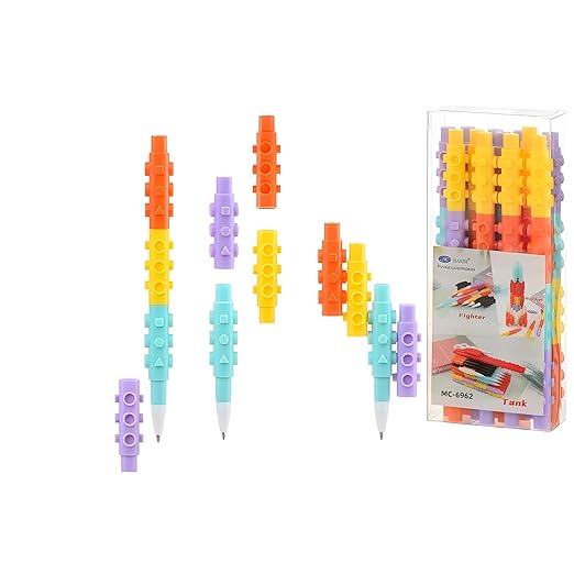 Lego Block Gel Pen Set | Pack of 3