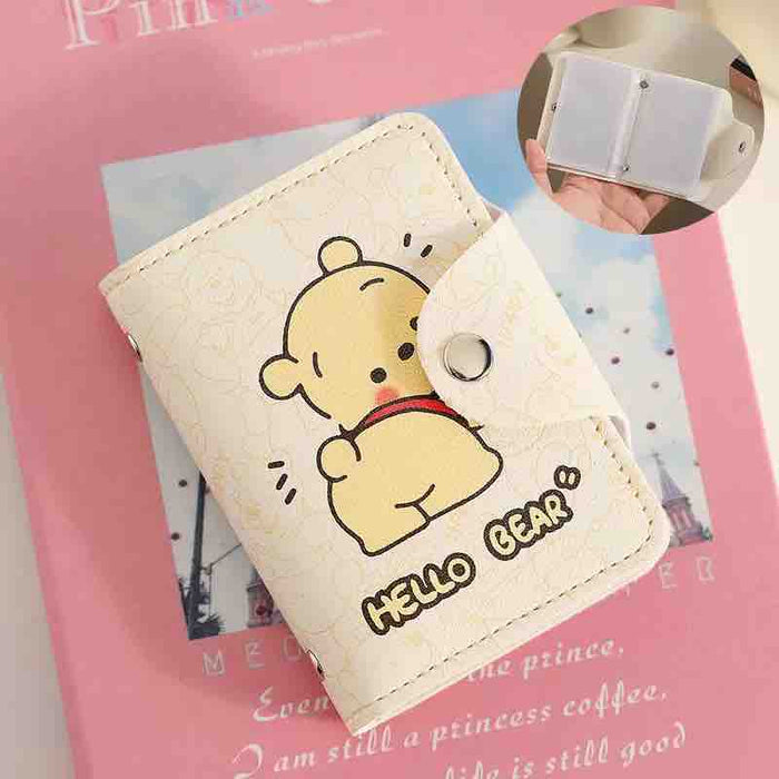 Cute Panda Card Holder | Mini Card Wallet for Girls