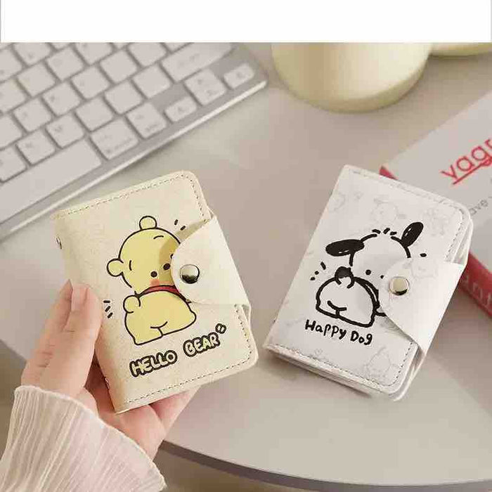 Cute Panda Card Holder | Mini Card Wallet for Girls