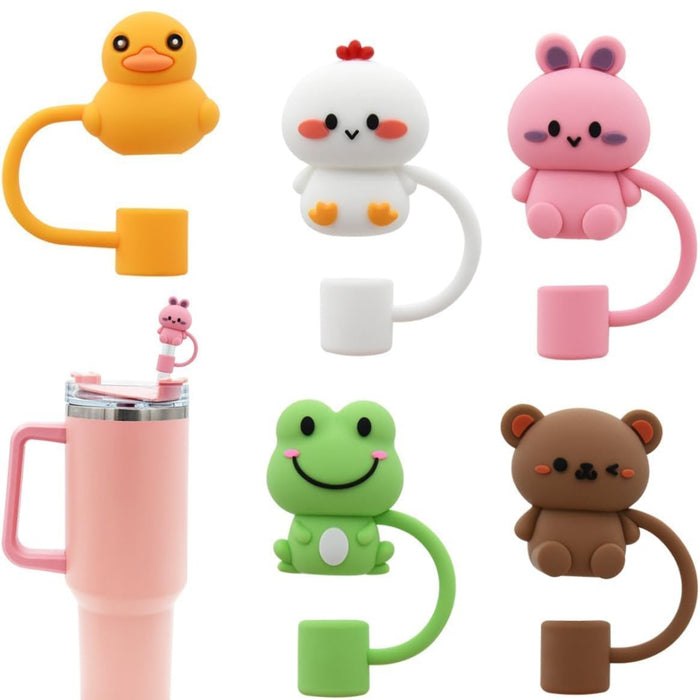 Cartoon Straw Cap( Pack of 4)