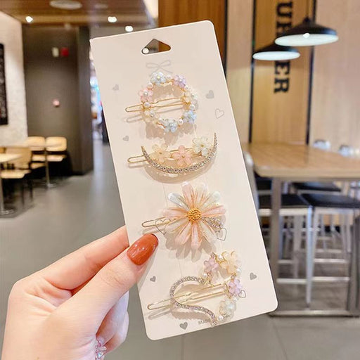 Korean metal hair clips 