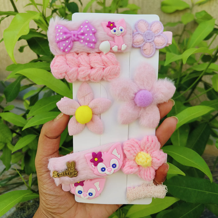 BunnyBoo in Pink Hair Pin Set 🩷🐇