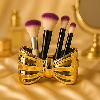 Golden Bow Shape Organizer
