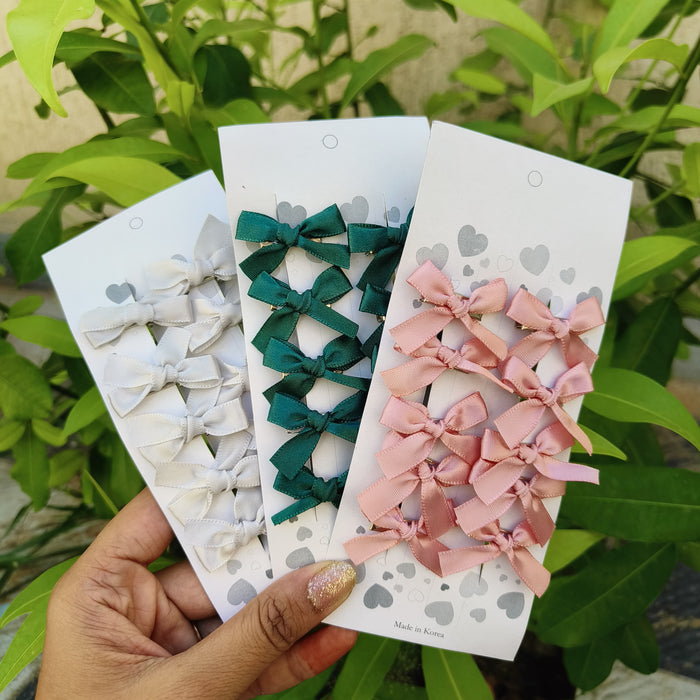 Korean Bow Hair Pin 🎀